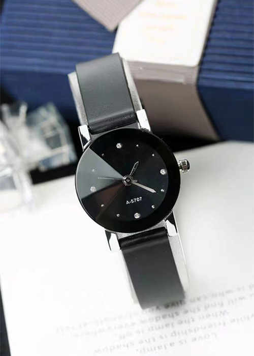 Đồng hồ nam nữ JW dây cao su mặt tròn 2 màu thời trang BNS41