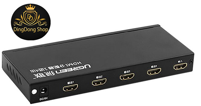 Bộ chia hdmi 1 vào 4 ra ugreen 40202