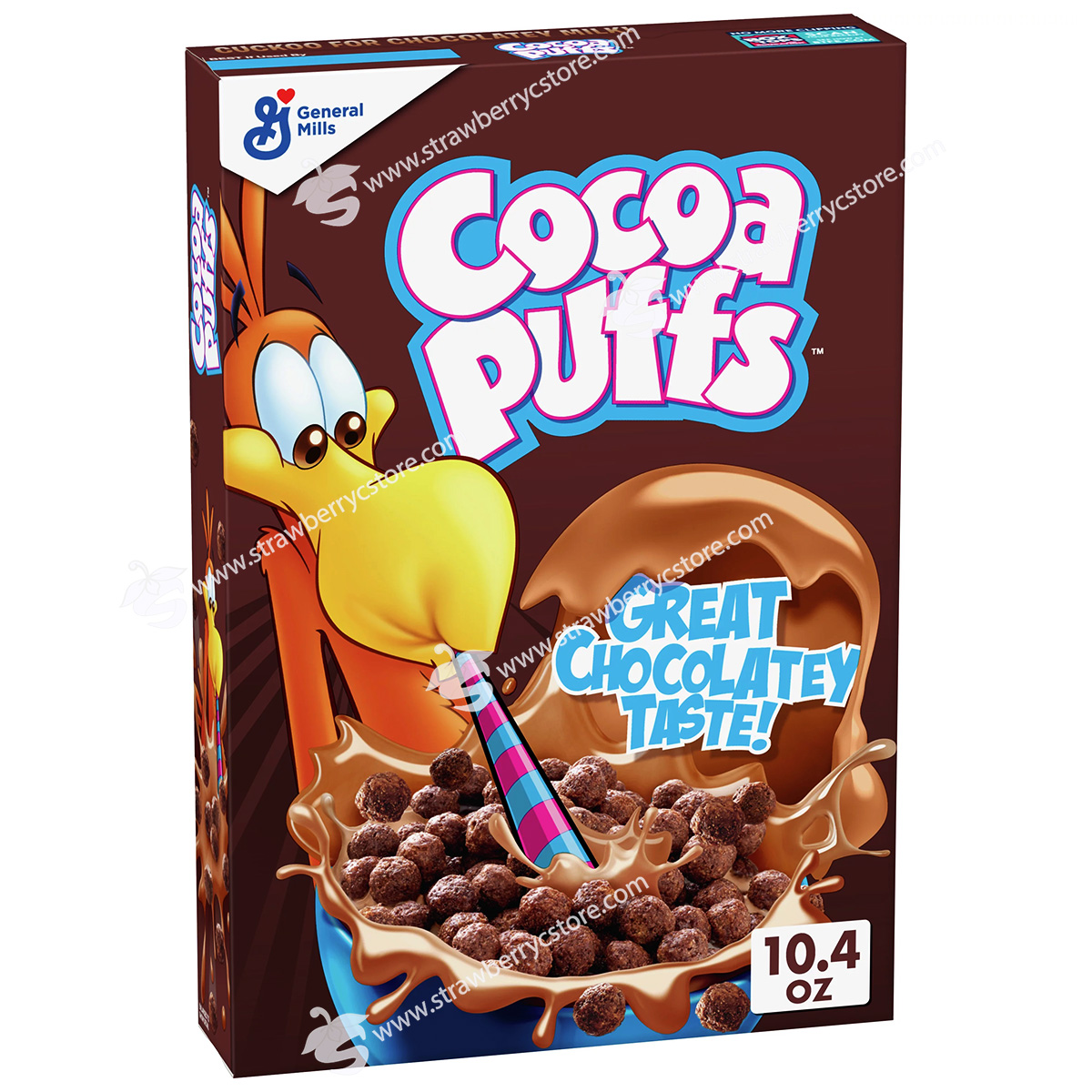 Ngũ Cốc Ăn Sáng Vị Socola General Mills Cocoa Puffs Chocolate Breakfast Cereal, Hộp 294g (10.4 Oz.)