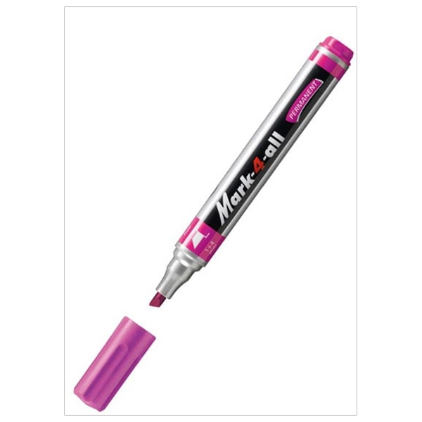 Bút lông dầu mark-4-all đầu vuông hồng - mk653-pk
