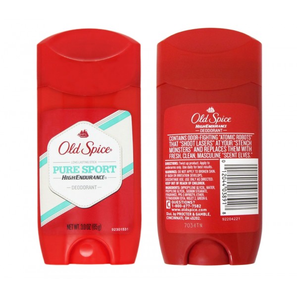 [HCM]Lăn sáp khử mùi nam 24h Old Spice Pure Sport
