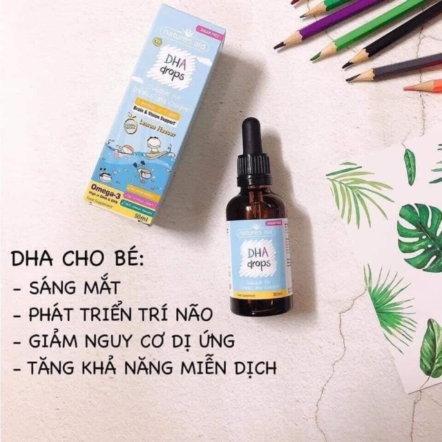 Dha drop nature aid hàng uk