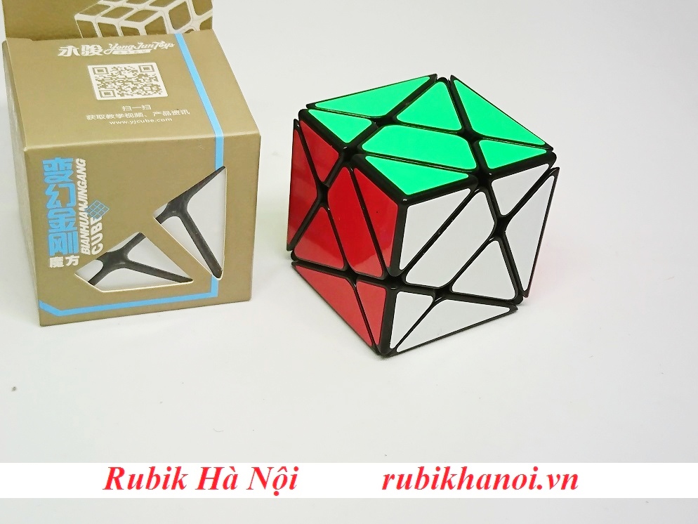 Rubik Axis YongJun Đen Và Stickerless