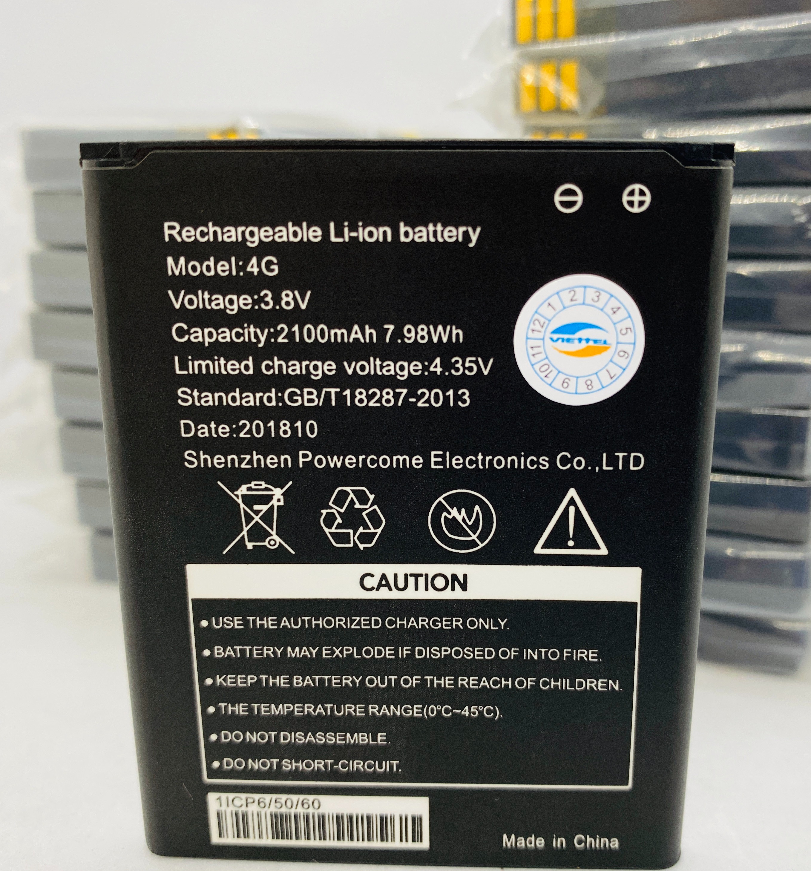 Pin bộ phát wifi viettel d6610 zin