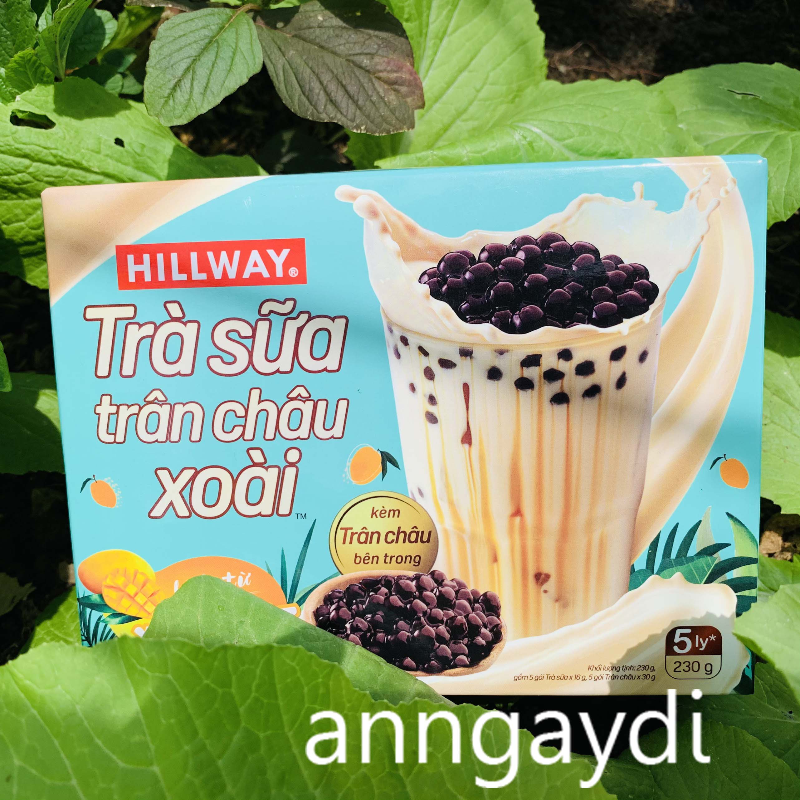 Trà sữa trân châu Hillway, kèm gói trân châu siêu tiện lợi