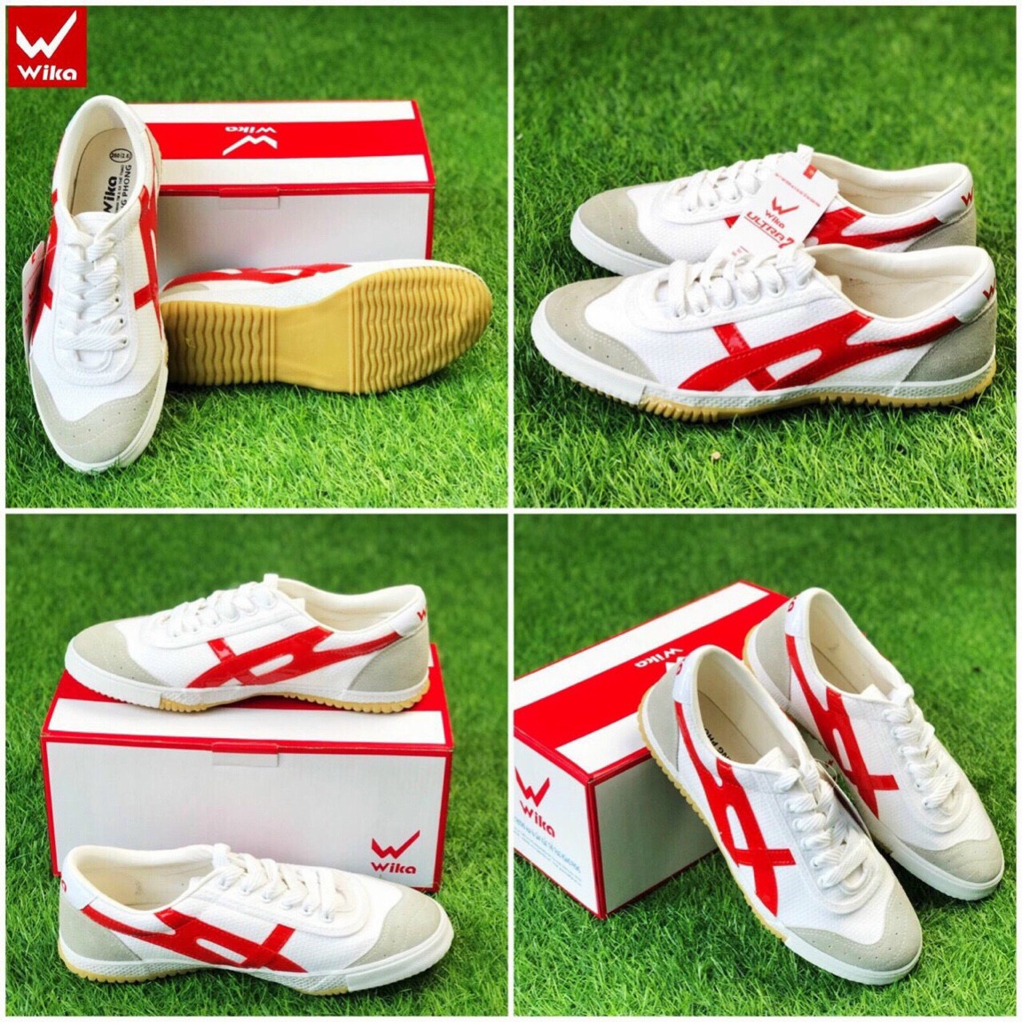 [GIÁ TỐT] Giầy bata phủi WIKA ULTRA 2 giầy bóng đá , cầu lông , bóng bàn