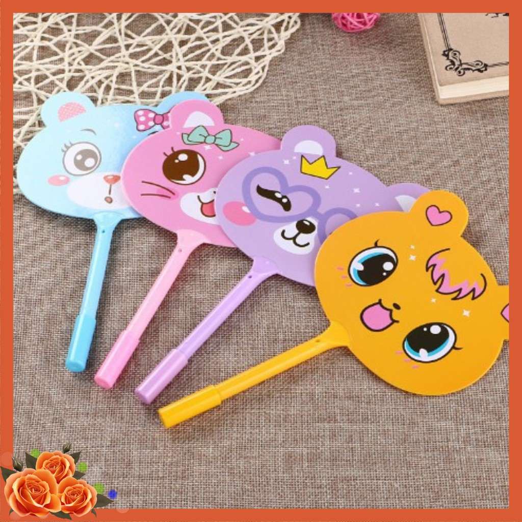 Combo 4 Bút bi quạt mèo xinh HY