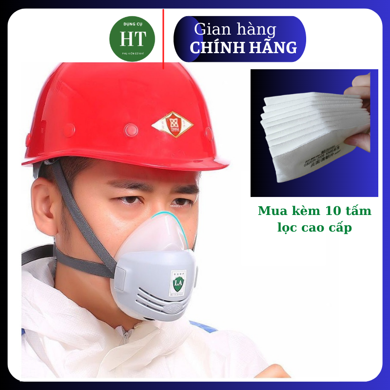 Mặt nạ phòng độc , chống hóa chất , phun sơn chất liệu silicone mềm dẻo