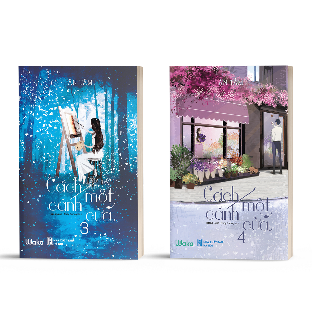 Sách - Combo 2 Cuốn Cách Một Cánh Cửa Tập 3 và 4 - Ân Tầm - Sách văn học huyền nghi ngôn tình