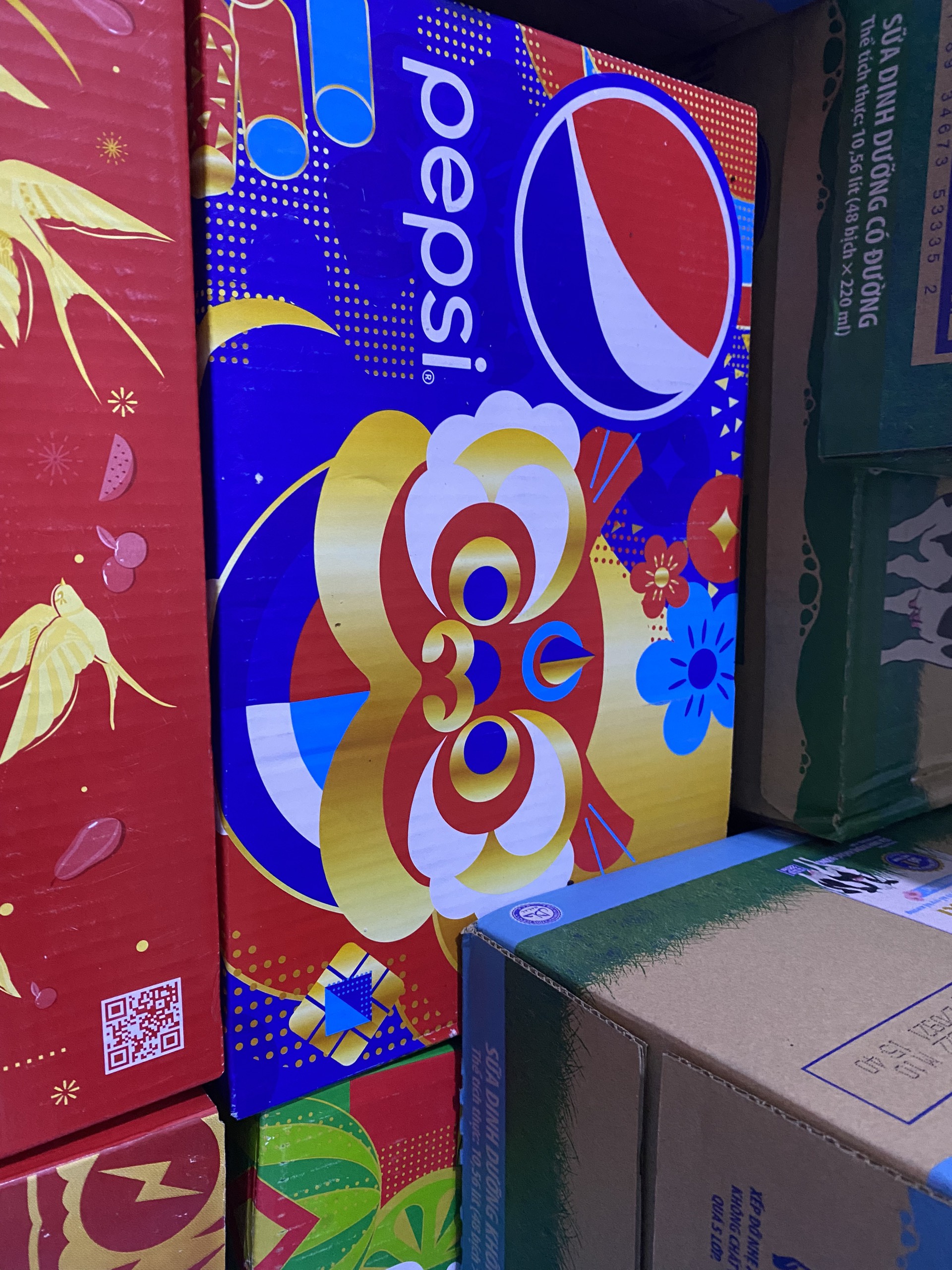1 thùng Pepsi xuân