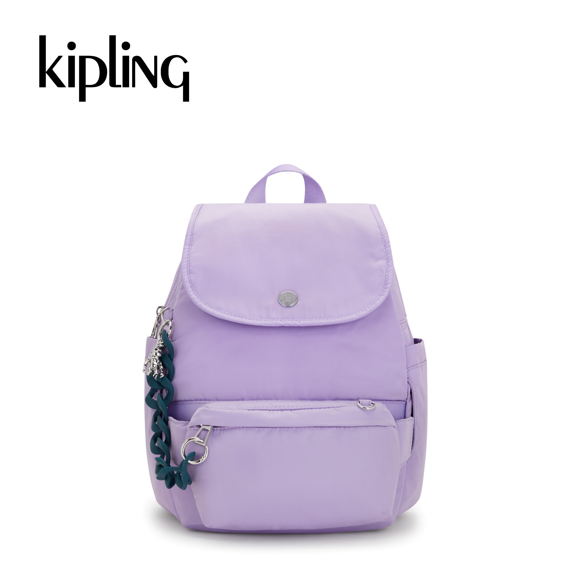 Kipling balo city pack s - vt ice lavender - huki7460