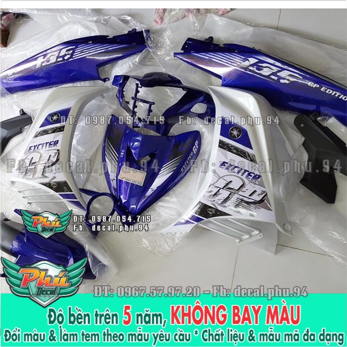 Tem rời ex 135 xanh gp trắng 2