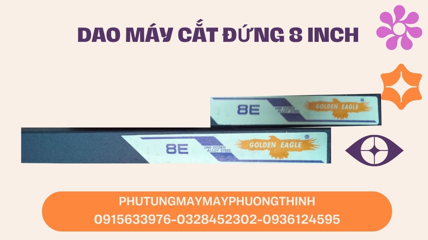 Dao máy cắt đứng 8 inch