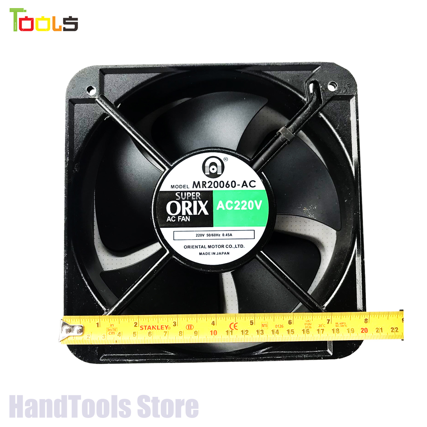 Quạt thông gió Nhật Bản 200x200x60mm 20060-AC ORIX , Quạt tủ điện ORIX