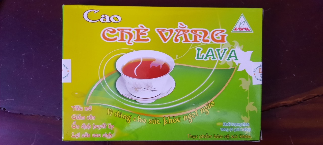 Cao chè vằng lava