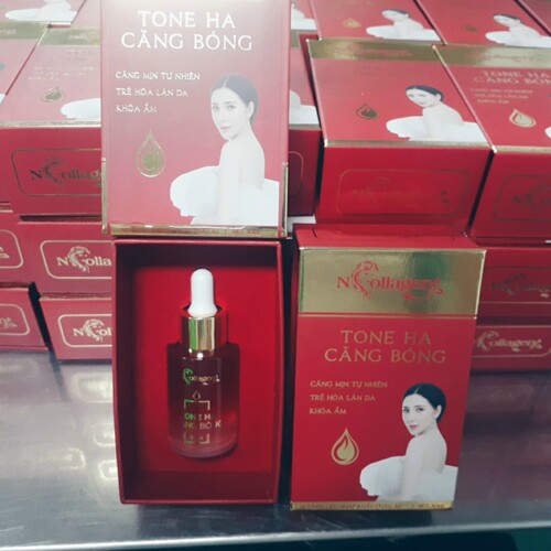 Serum tone ha căng bóng da ncollagen