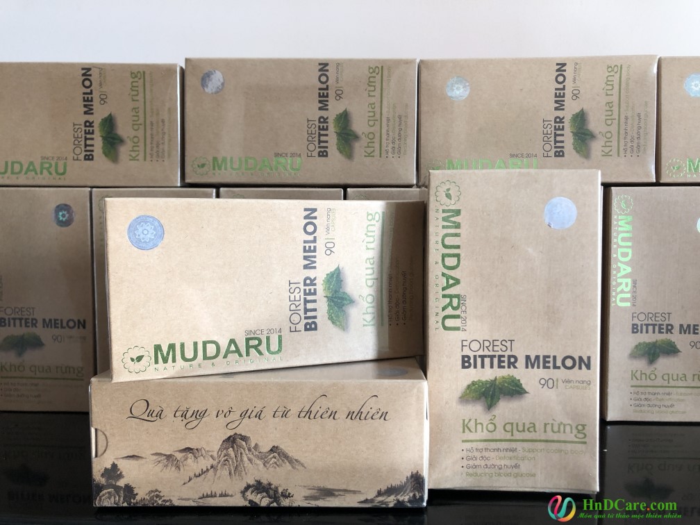Combo 3 hộp Viên Uống Khổ Qua Rừng Mudaru