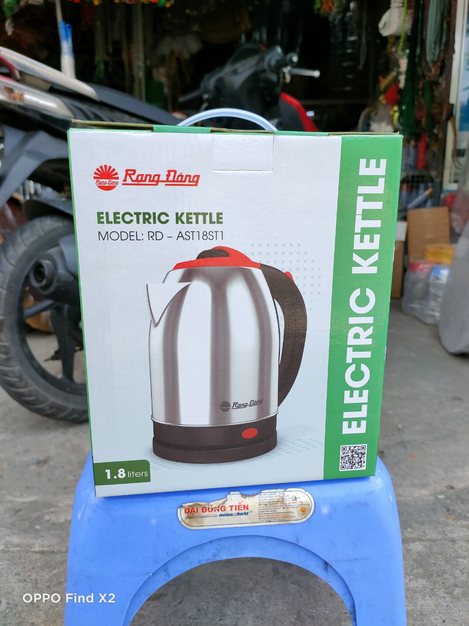 [HCM]Ấm siêu tốc Rạng Đông loại 1.8 Lít inox SUS 304