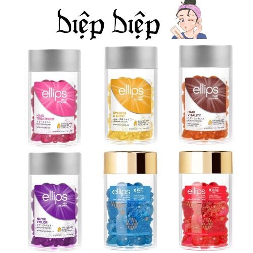 Serum Dưỡng Tóc Ellips Hair Vitamin ( Hũ 50 Viên )