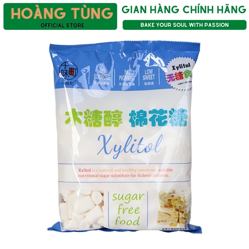 Kẹo Marshmallow Xylitol Ngọt Tự Nhiên Không Đường