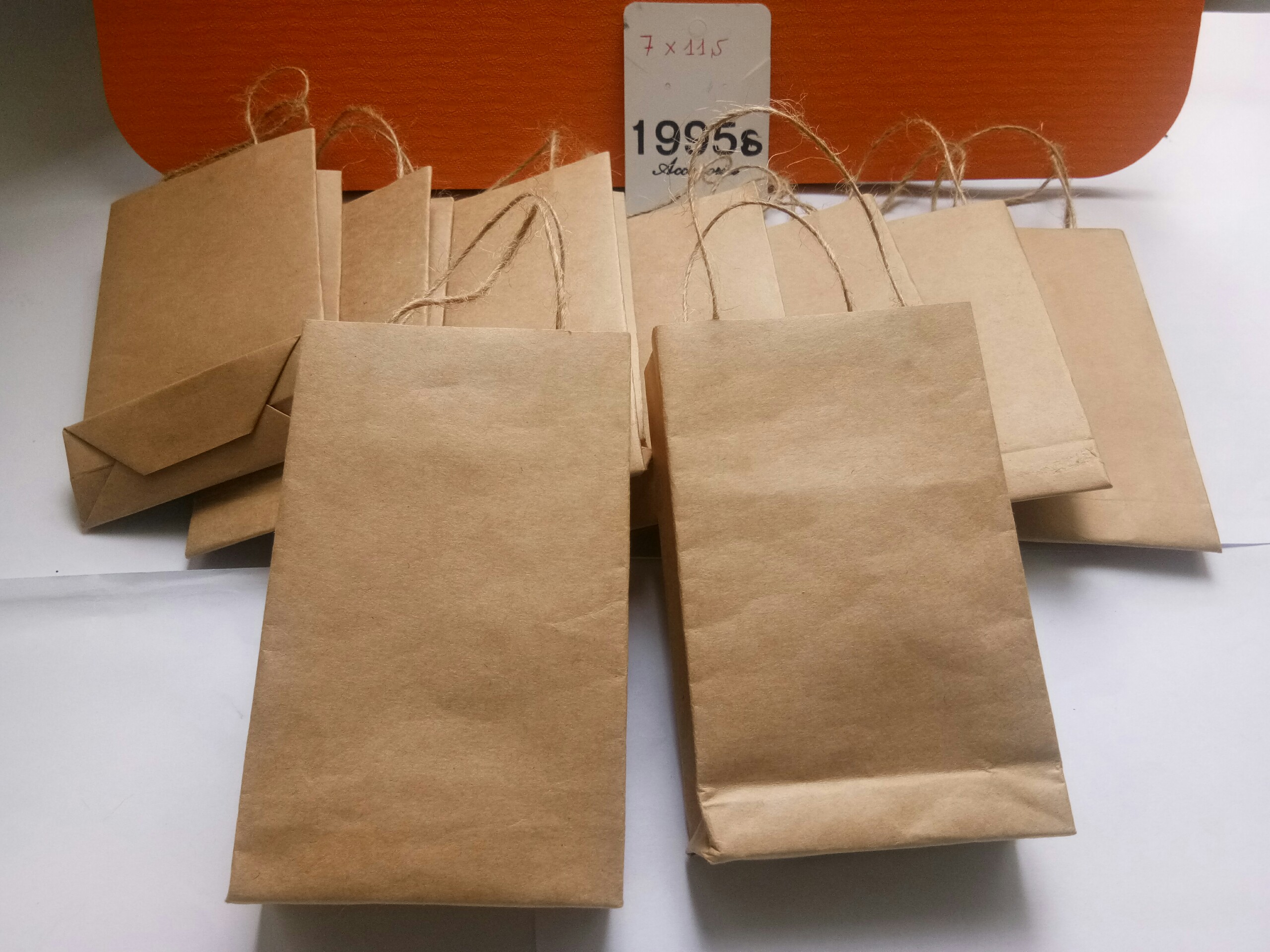 Combo 25 Túi giấy kraft nhật cao cấp có quai