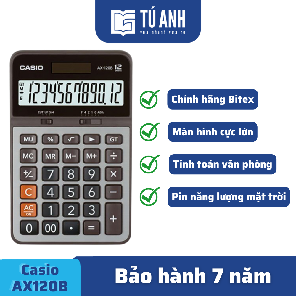 Máy tính để bàn casio ax-120b