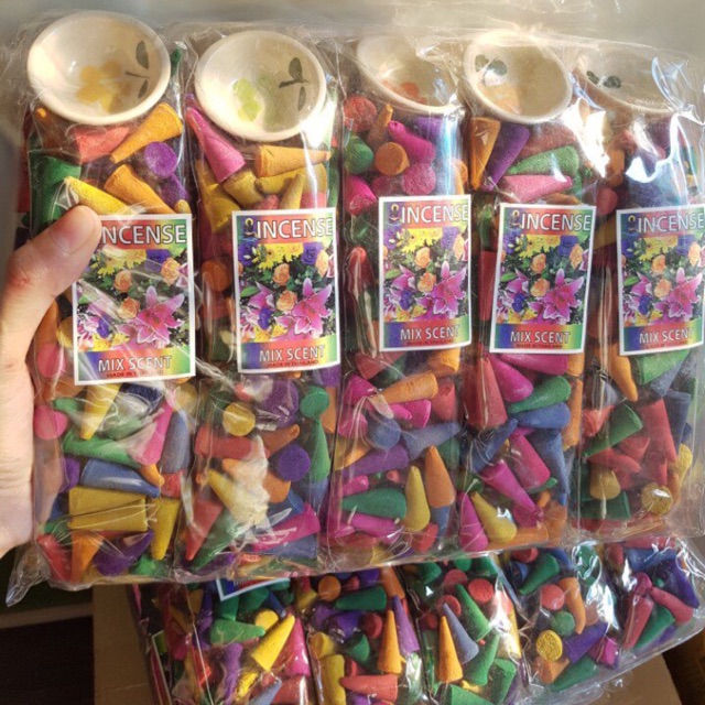 Trầm nụ đủ màu Thái Lan