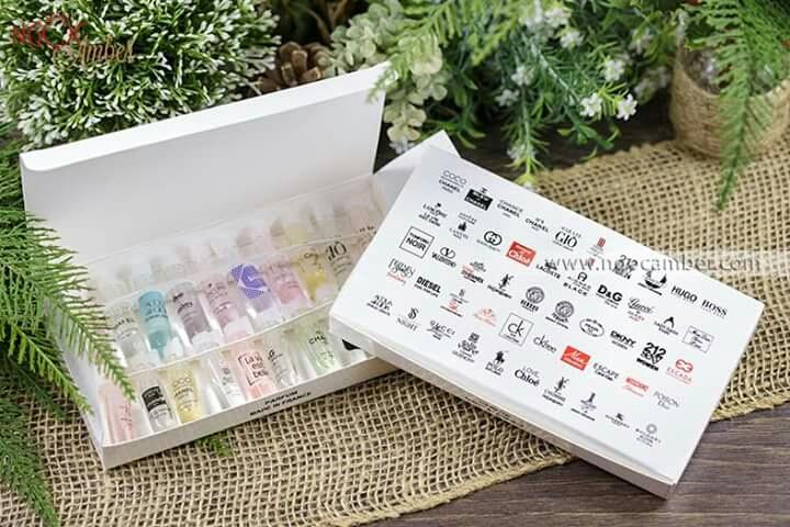 Set 20 ống nước hoa test mini-ống 20ml