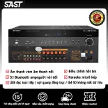 SAST Bộ khuếch đại khuếch đại Bluetooth khuếch đại Karaoke 5.1 Âm thanh vòm HIFI hỗ trợ Sợi/Đồng trục/HDMI High-de
