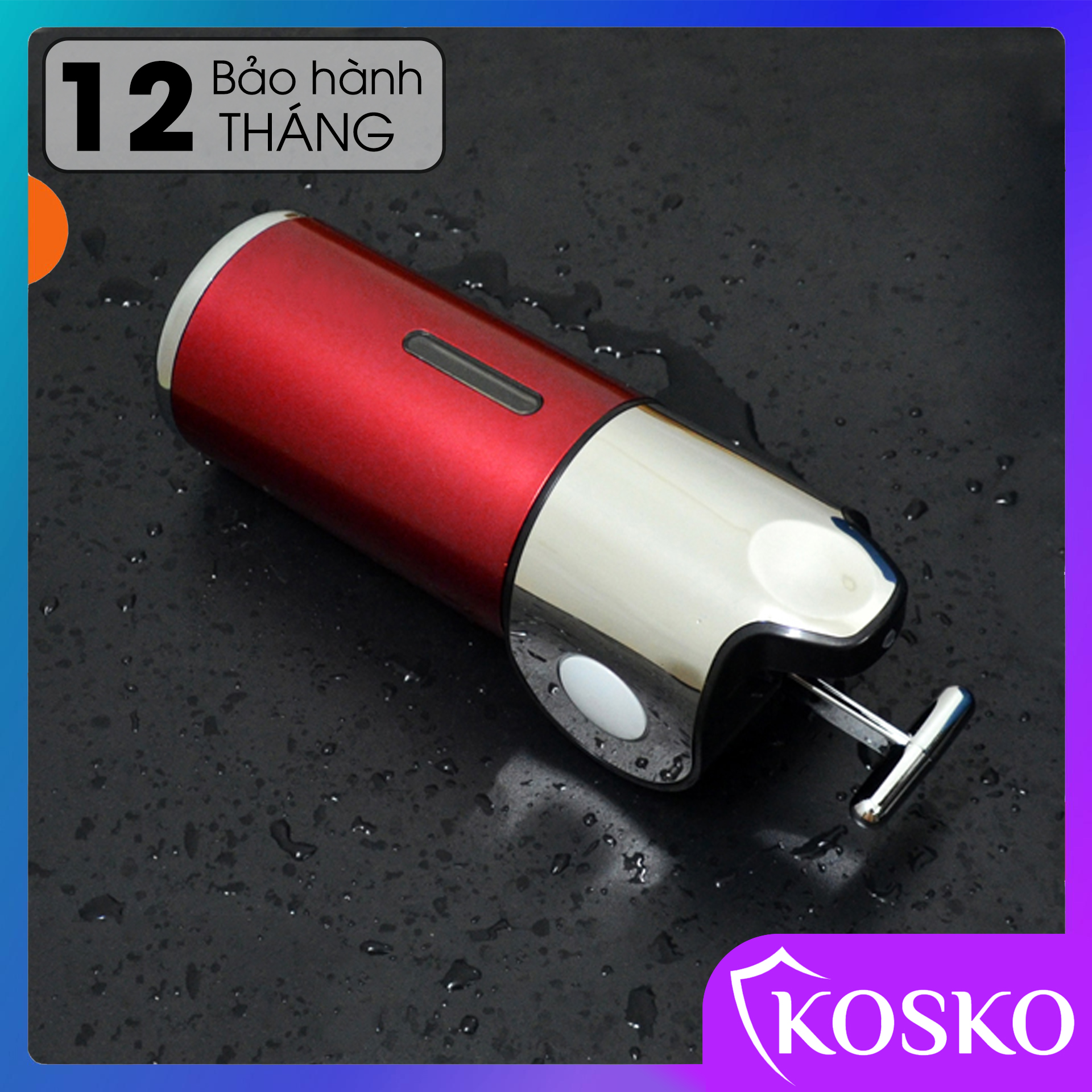 Hộp đựng dầu gội sữa tắm gắn tường KOSKO mã GANGANG KGG-87VĐ Vàng đơn, hộp đựng nước rửa tay lắp đặt dễ dàng - Sử Dụng Tiện Lợi (Bảo hành 12 tháng - 1 đổi 1 trong 15 ngày)