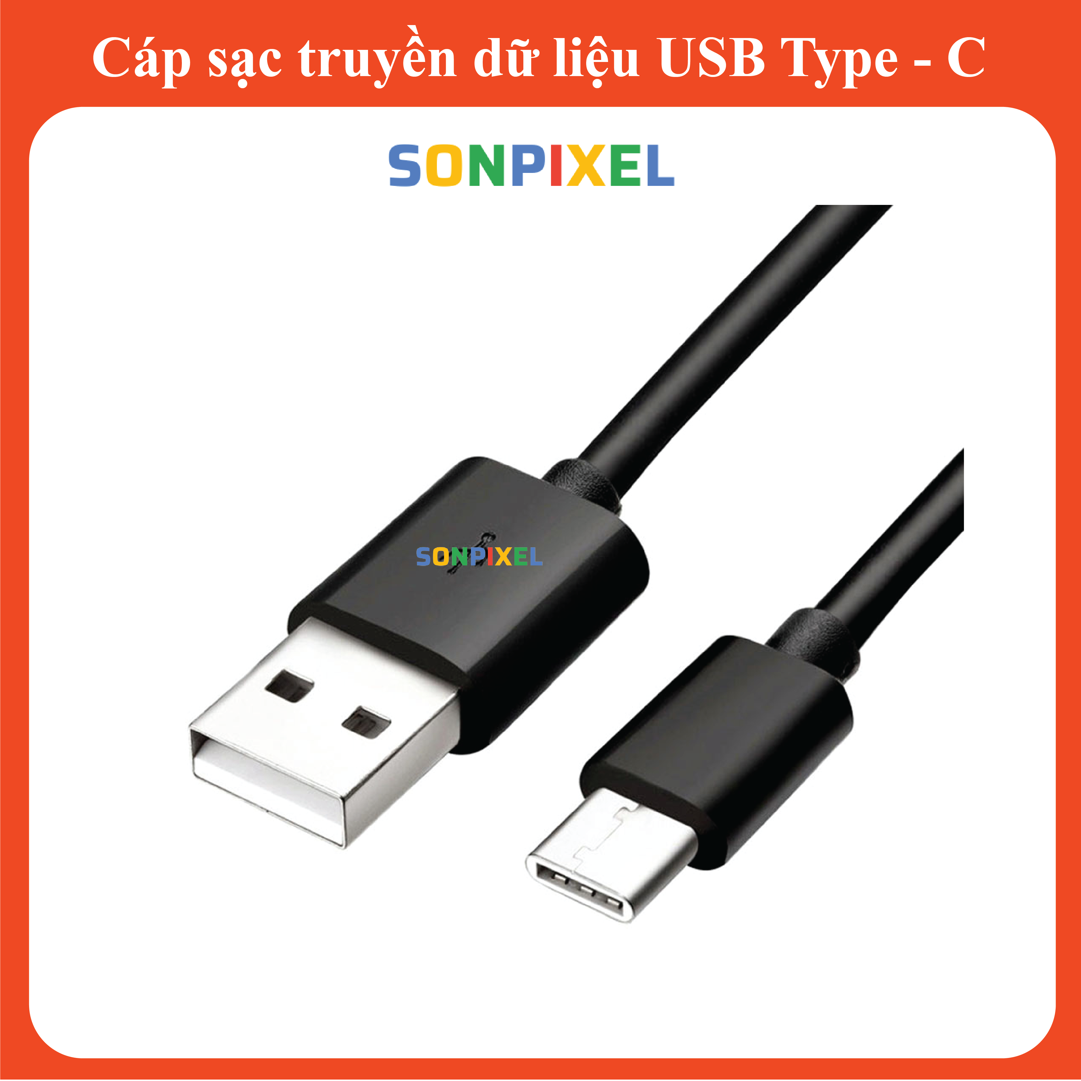 Cáp sạc truyền dữ liệu usb type-c, hỗ trợ sạc nhanh 20w