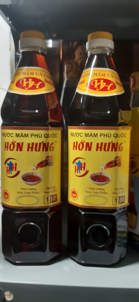 Nước mắm truyền thống hớn hưng phú quốc