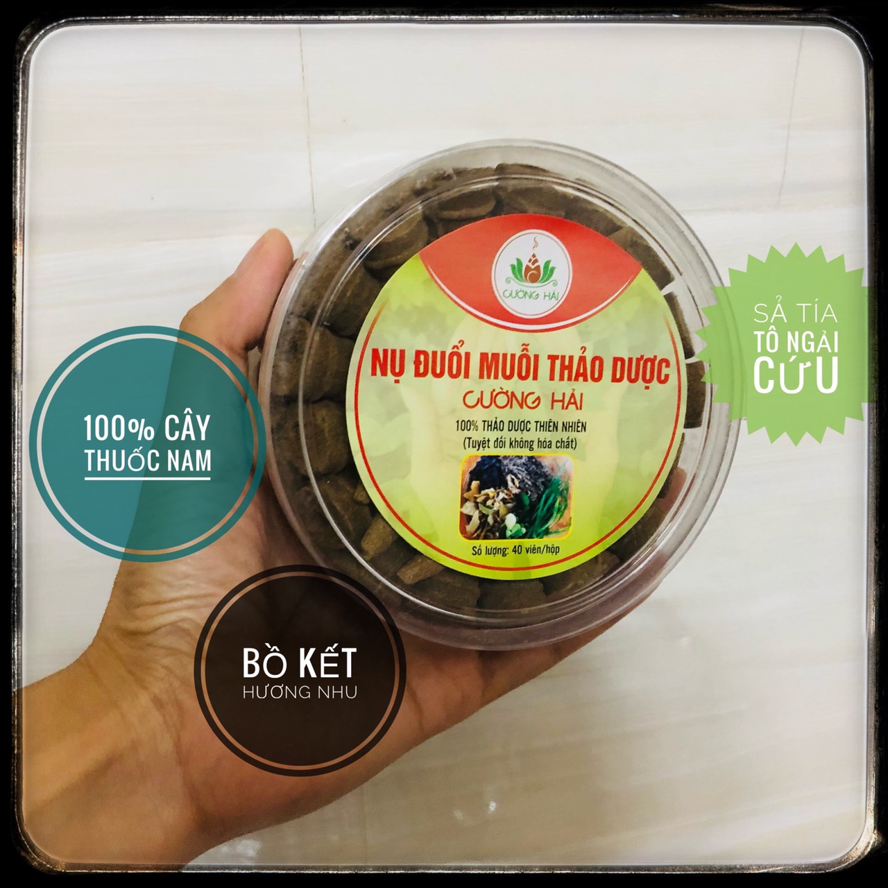 [HCM]<100gr40 nụ> Nụ đuổi muỗi Thảo Dược nụ bồ kết