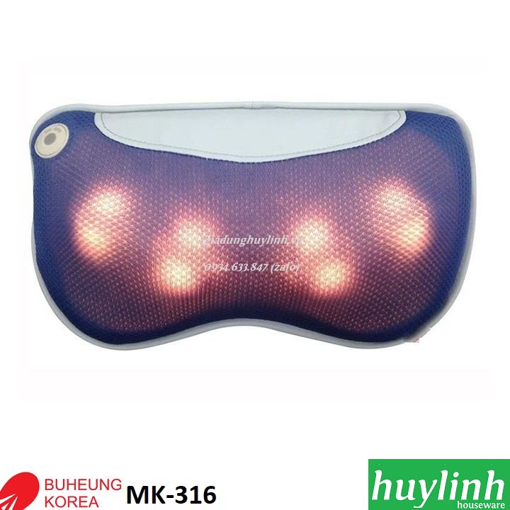 Gối massage buheung korea mk-316 new