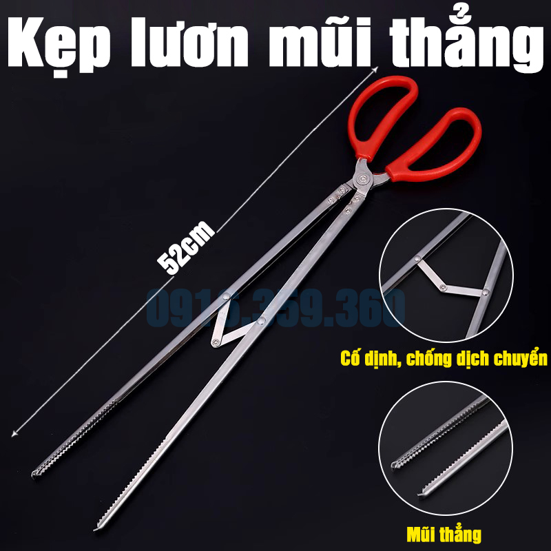Kẹp lươn cá tôm cua phiên bản nâng cấp chống trượt