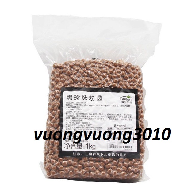 Trân châu boduo caramel đài loan gói 1 kg