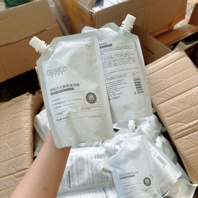 ủ trắng bùn hunmui gói 300g