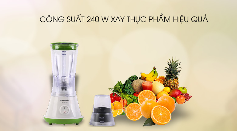 Máy xay sinh tố panasonic mx-gm1011 gra xanh lá