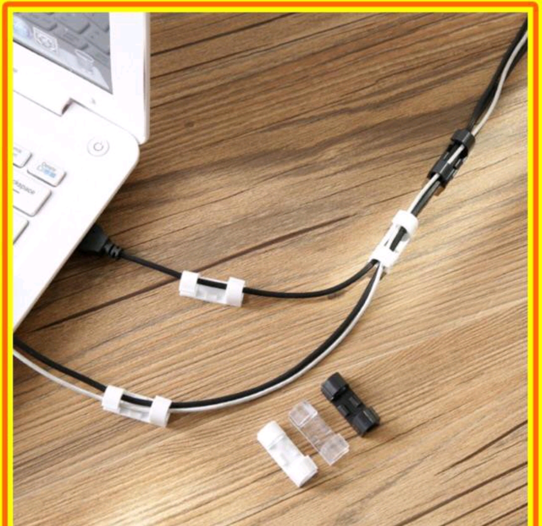 (XẢ KHO) Combo 16 Nẹp Dây Điện LỚN Dán Tường Siêu Dính ,Kẹp Dây Điện Cố Định Và