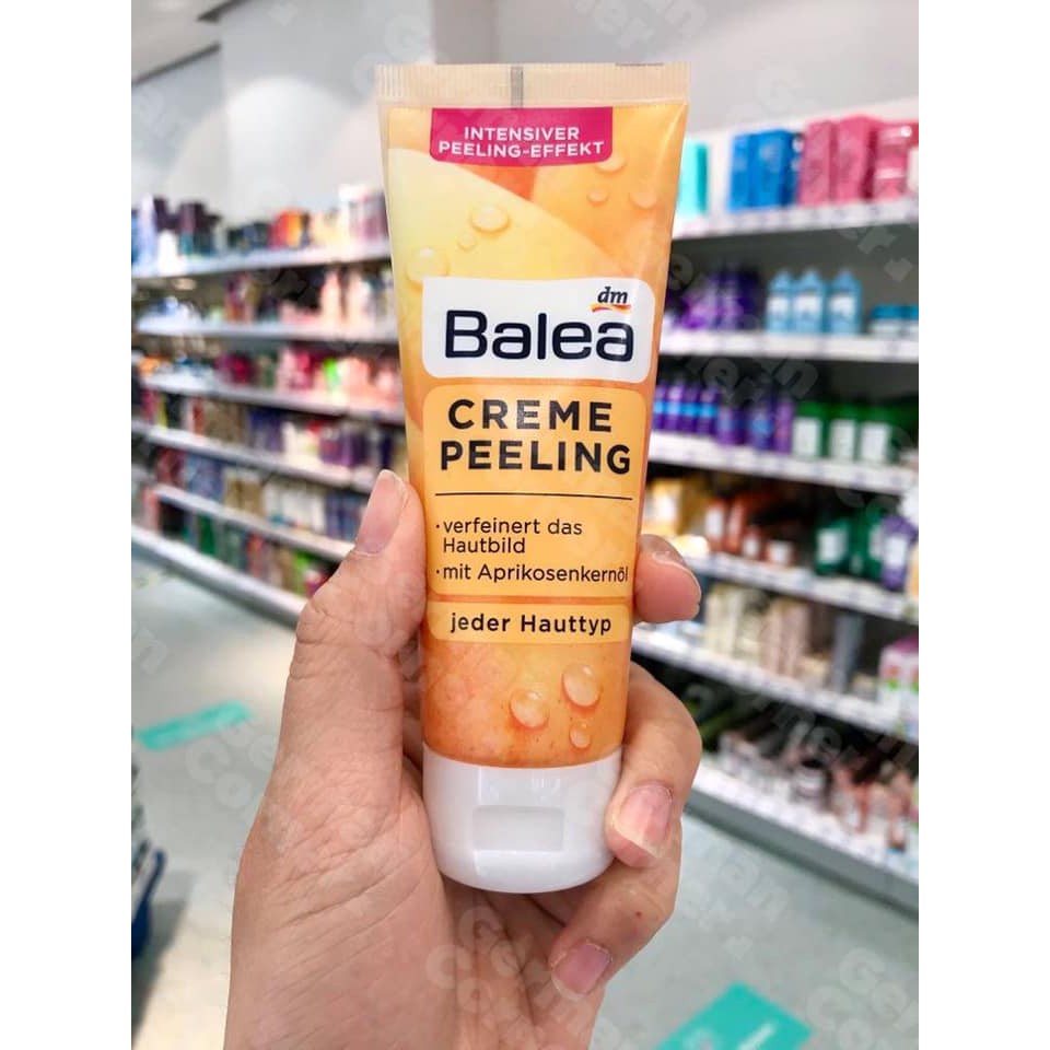 Tẩy tế bào chết balea tuýp 75ml - german corner hàng đức nội địa