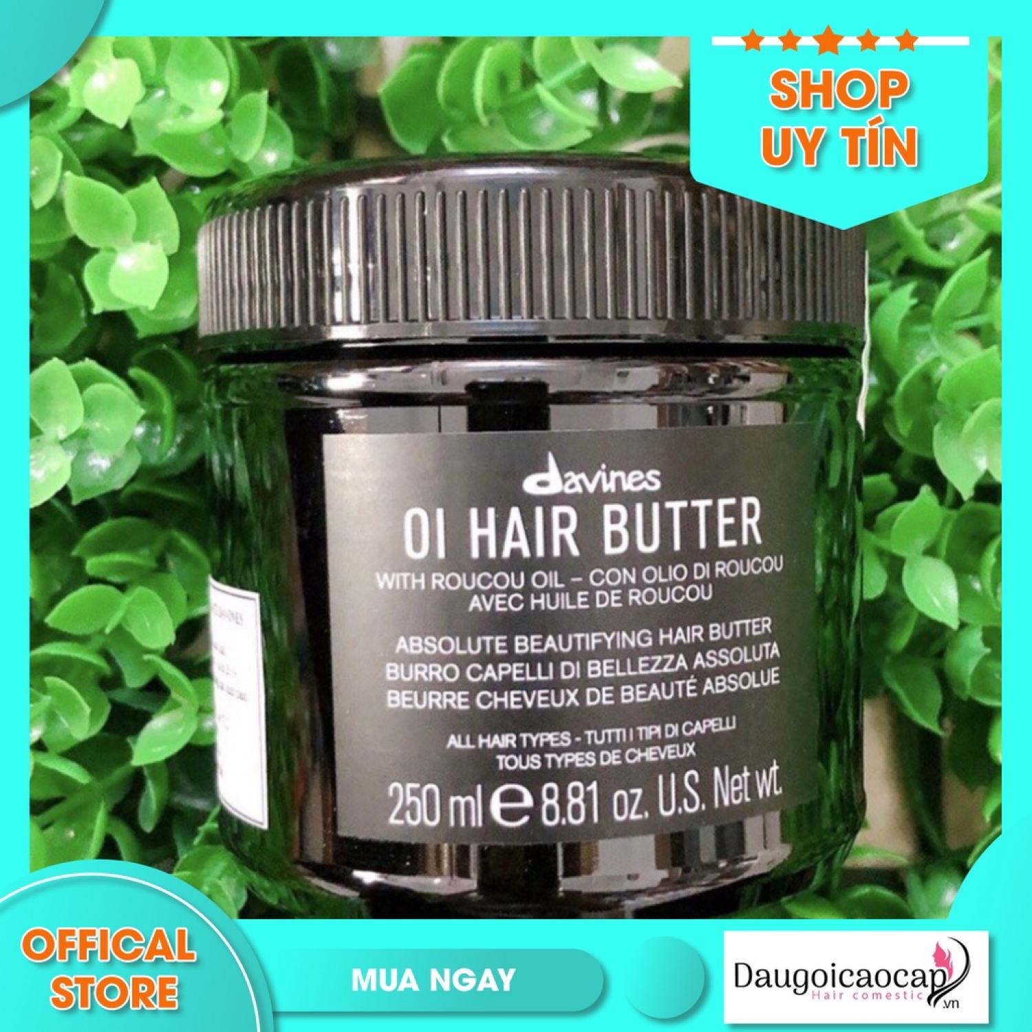 🍂🍂 kem ủ tóc davines oi hair butter 250ml - chính hãng 🌹