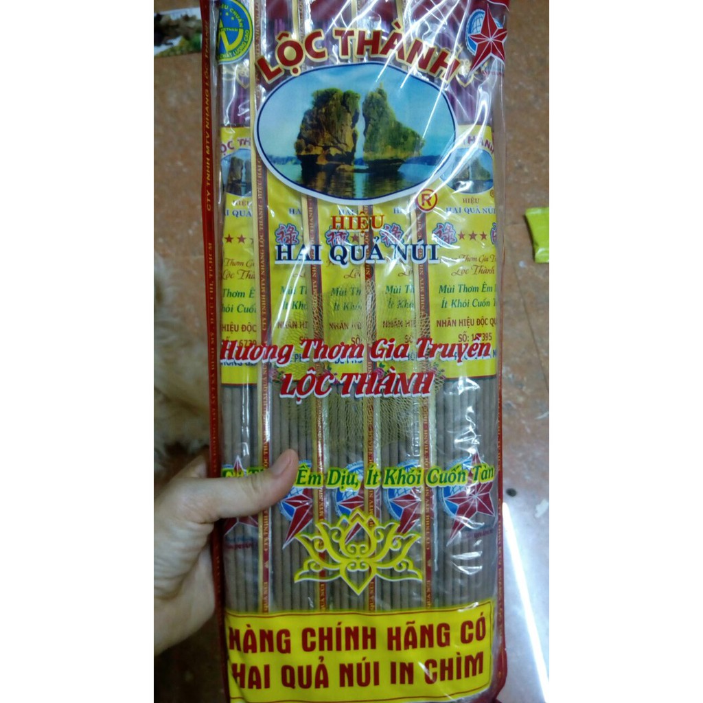 10 thẻ nhang cuốn tàn Lộc Thành