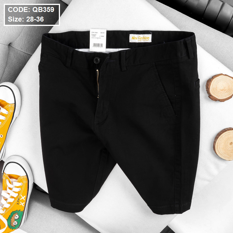 Quần short kaki nam co giãn