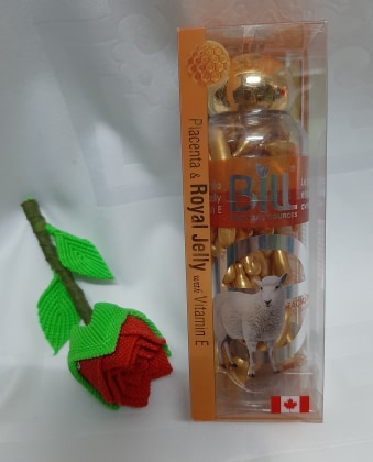 Viên bôi chiết xuất nhau thai cừu và sữa ong chúa Bill Natural Sources chính hãng của Canada