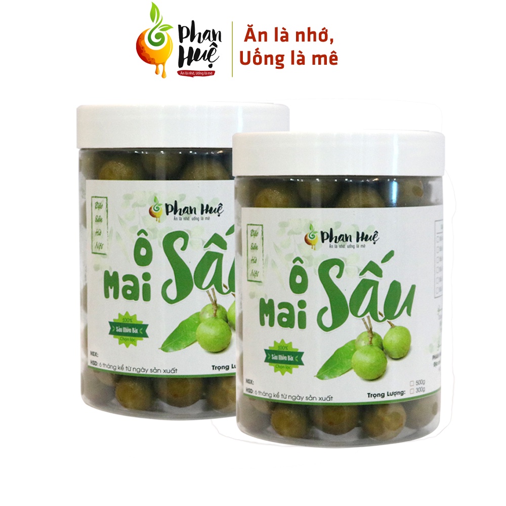 Ô mai xí muội sấu bao tử giòn chua ngọt cay Phan Huệ 600g 1kg. Vị Giòn chua ngọt cay. Đặc sản Hà Nội