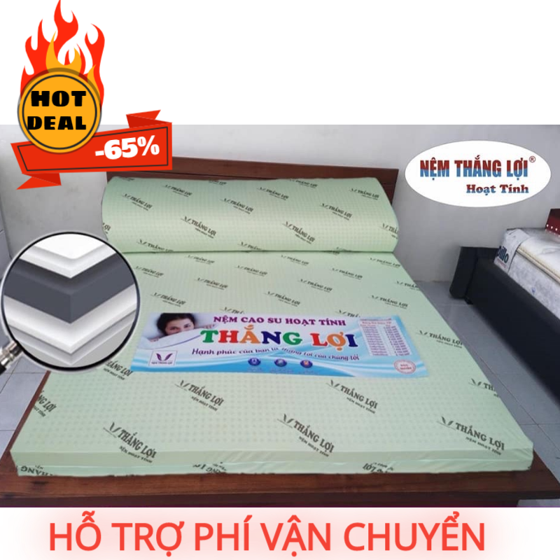 SIÊU HOT NỆM CAO SU THAN HOẠT TÍNH THẮNG LỢI CHÍNH HÃNG KHÁNG KHUẨN LỌC BỤI KHỬ MÙI