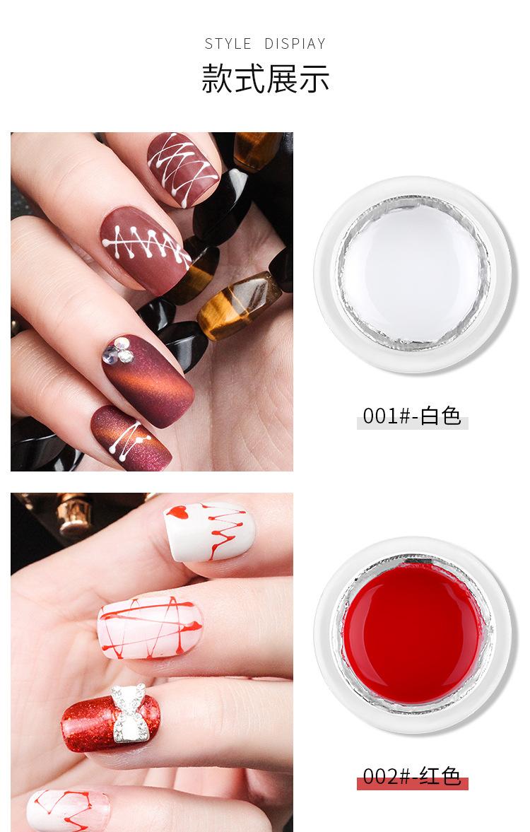 Hũ gel vẽ mạng nhện