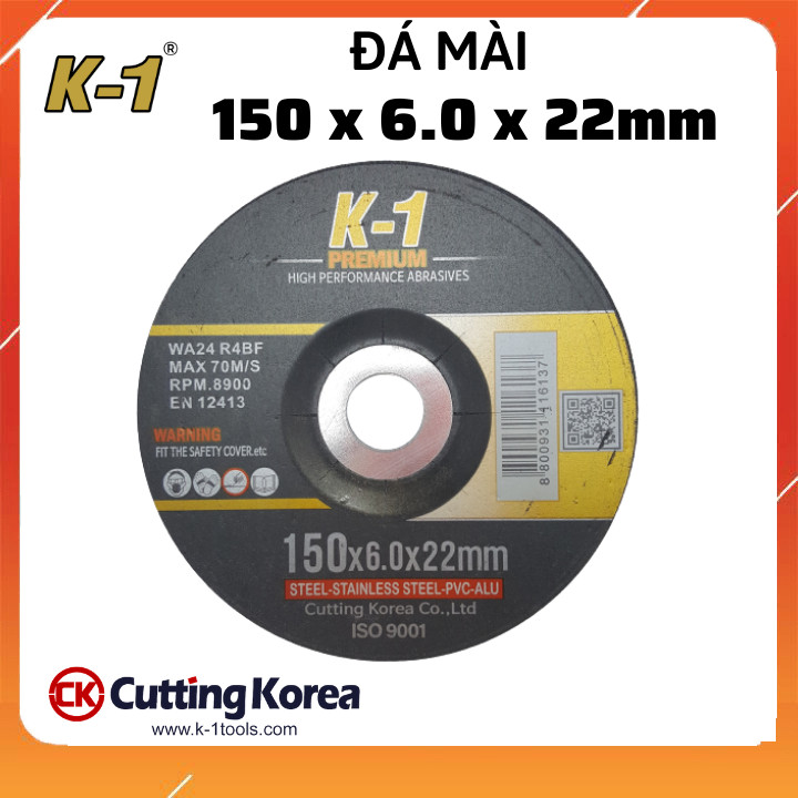 Đá mài sắt 150 | đá mài k1 150 | đá mài phi 150