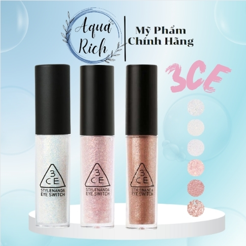 Nhũ Mắt 3CE Gel Eye Switch Pental/Dalsegno/Stuck/Hidden Angel/Double Note/Throbbing