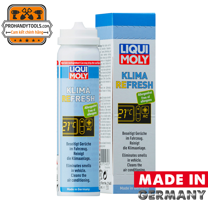 Khử mùi giàn lạnh 75ml liqui moly 20000 climate refresh